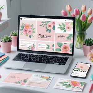 Flower Shop Social Media Kit